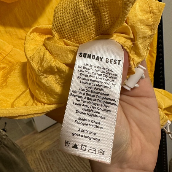 NWOT Sunday Best Jasmine Half-Zip Hooded Windbreaker Jacket (Size XS) - Picture 7 of 14